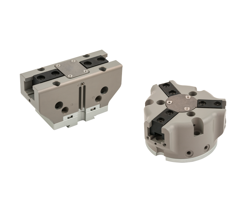 New P3 and P12 double-acting spring grippers Ø 80 and 100
